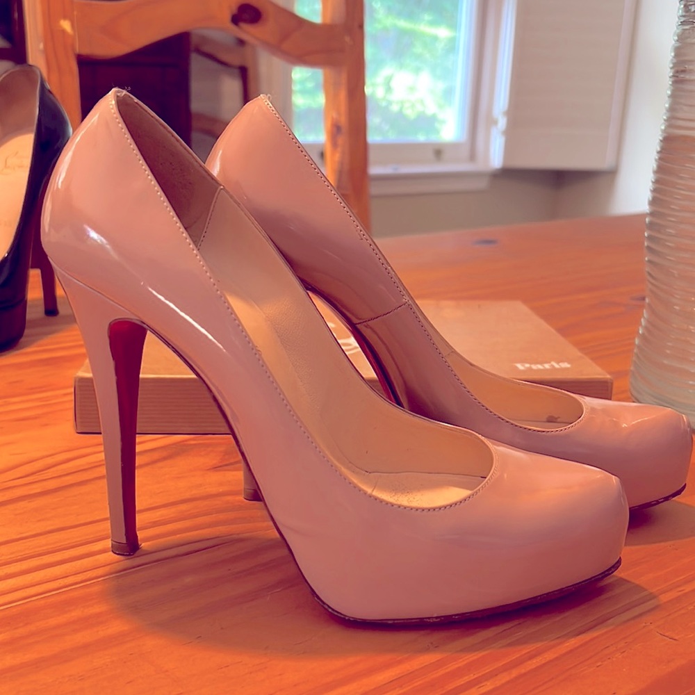 Christian Louboutin Nude heels